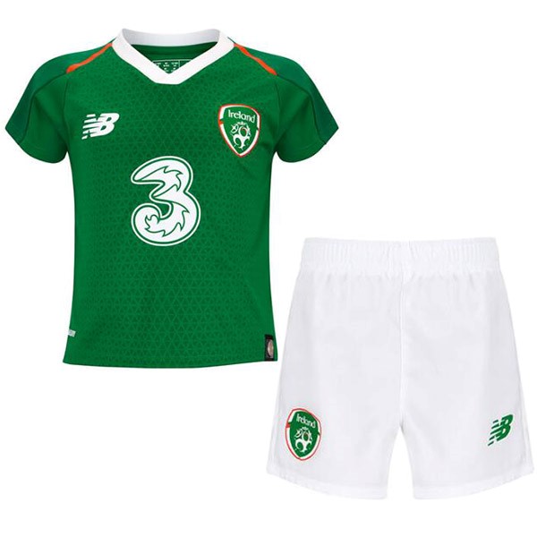Camiseta Irlanda 1ª Kit Niño 2019 Verde